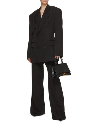 Figure View - Click To Enlarge - BALENCIAGA - Regular Fit Tailored Pants