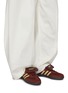 Figure View - Click To Enlarge - ADIDAS - x Wales Bonner Samba Sneakers
