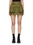 Main View - Click To Enlarge - PRADA - Contrast Trim Re-Nylon Utility Mini Skirt
