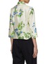 Back View - Click To Enlarge - PRADA - Allover Floral Silk Shirt