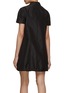 Back View - Click To Enlarge - PRADA - Half Zip Silk Blend Dress