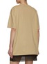 Back View - Click To Enlarge - PRADA - Triangle Patch Crewneck Slouchy T-Shirt