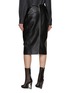 Back View - Click To Enlarge - ALAÏA - Leather Pencil Skirt