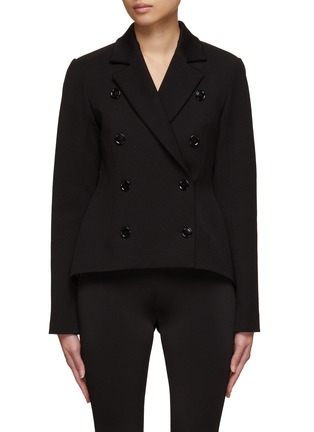 Main View - Click To Enlarge - ALAÏA - Double Breasted Wool Blend Jacket