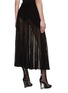 Back View - Click To Enlarge - ALAÏA - Twisted Sheer Maxi Skirt