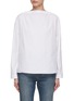 Main View - Click To Enlarge - ALAÏA - Boat Neck Cotton Top