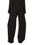 Back View - Click To Enlarge - ALAÏA - Rounded Wool Pants