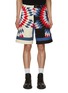Main View - Click To Enlarge - KHOKI - Hand Patchwork Quilted Cotton Puffy Shorts