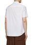 Back View - Click To Enlarge - KHOKI - Circle Cuts Cotton Shirt