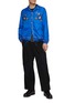 Figure View - Click To Enlarge - KHOKI - Cross-stitch Button Up Coach Jacket