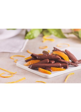 Detail View - Click To Enlarge - MERCATO GOURMET BY GIANDO - Lavoratti Dark Chocolate-Covered Orange Peels 60g