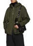 Figure View - Click To Enlarge - PRADA - Spazzolato Leather Crossbody Bag