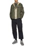 Figure View - Click To Enlarge - STONE ISLAND - Zip Front Chest Flap Shirt Jacket
