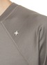  - STONE ISLAND - Stellina Embroidered Star Crewneck Raglan T-Shirt