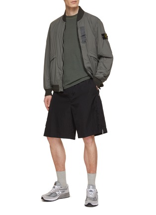 Figure View - Click To Enlarge - STONE ISLAND - Skin Touch Zip Up Bomber