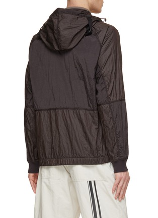 Back View - Click To Enlarge - STONE ISLAND - Hooded Zip Up Jacket