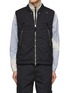 Main View - Click To Enlarge - STONE ISLAND - Stellina Embroidered Star Concealed Hood Zip Vest