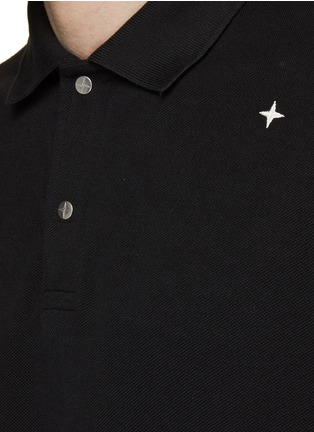 - STONE ISLAND - Stellina Embroidered Star Polo T-Shirt