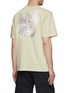 Back View - Click To Enlarge - STONE ISLAND - Back Graphic Print Cotton T-Shirt