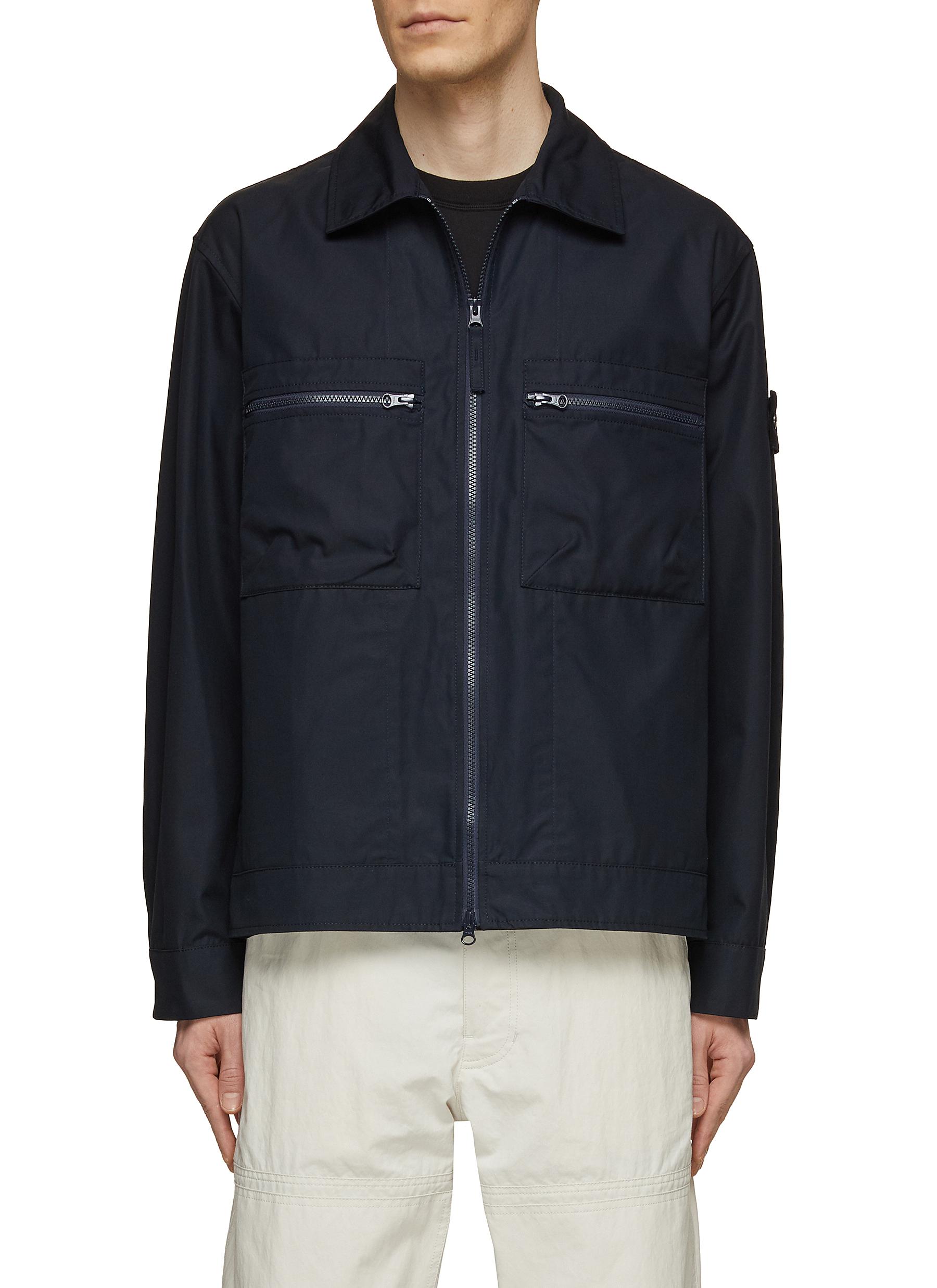 Mens stone clearance island shirt jacket