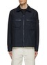 Main View - Click To Enlarge - STONE ISLAND - Chest Pocket Zip Front Shirt Jacket