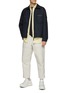 Figure View - Click To Enlarge - STONE ISLAND - Chest Pocket Zip Front Shirt Jacket