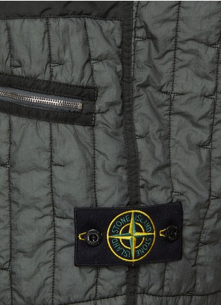  - STONE ISLAND - Quilted Button Up Vest