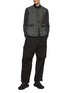 Figure View - Click To Enlarge - STONE ISLAND - Quilted Button Up Vest