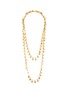Main View - Click To Enlarge - LANE CRAWFORD VINTAGE ACCESSORIES - Vintage Vendome Gold Tone Dangling Pieces Long Necklace