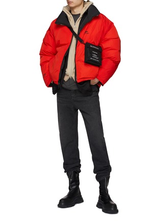 Figure View - Click To Enlarge - BALENCIAGA - Reversible Cocoon Puffer Jacket