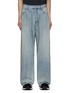 Main View - Click To Enlarge - BALENCIAGA - Sticker Stripe Baggy Jeans