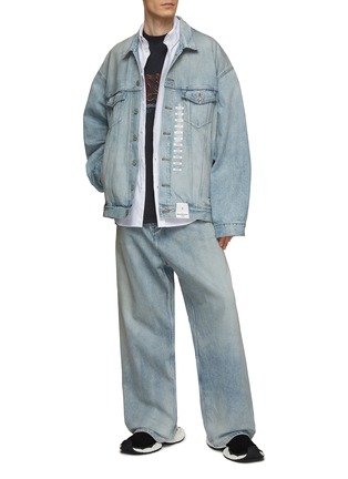 Gubotare Baggy Jeans Men's Skinny Jeans Stretch Ripped Tapered Leg,Blue 32  - Walmart.com