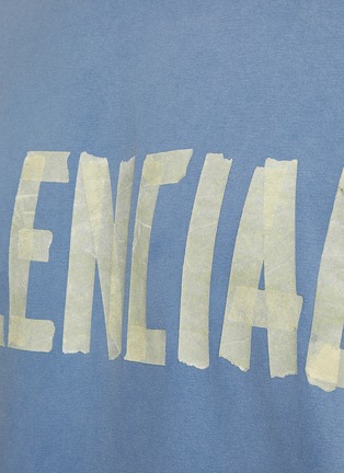 - BALENCIAGA - Tape Type Logo T-Shirt