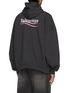 Back View - Click To Enlarge - BALENCIAGA - Embroidered Logo Campaign Oversized Cotton Hoodie