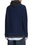 Back View - Click To Enlarge - BALENCIAGA - Multi Layered Sweater With Shirt