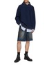 Figure View - Click To Enlarge - BALENCIAGA - Multi Layered Sweater With Shirt