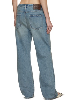 Back View - Click To Enlarge - MIU MIU - Baggy Denim Jeans
