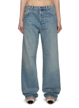 Main View - Click To Enlarge - MIU MIU - Baggy Denim Jeans