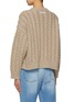 Back View - Click To Enlarge - MIU MIU - Cable Knit Sweater