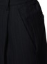  - MIU MIU - Chalkstripe Carrot Leg Wool Pants