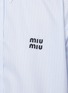  - MIU MIU - Cropped Cotton Poplin Shirt