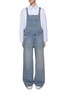 Main View - Click To Enlarge - MIU MIU - Classic Denim Overalls