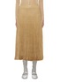 Main View - Click To Enlarge - MIU MIU - Pleated Lamé Midi Skirt