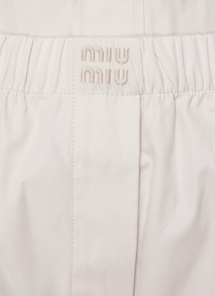  - MIU MIU - Poplin Boxer Shorts