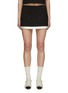Main View - Click To Enlarge - MIU MIU - Micro Sequin Tweed Mini Skirt