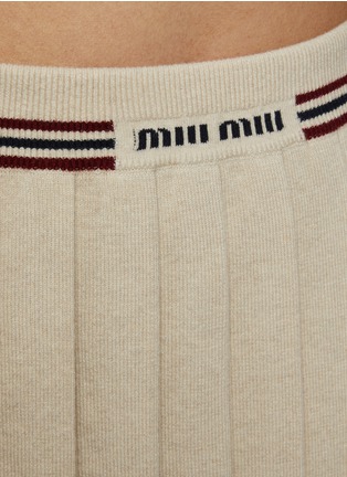  - MIU MIU - Pleated Tennis Mini Skirt