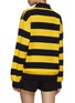 Back View - Click To Enlarge - MIU MIU - Wide Stripes Rugby Top