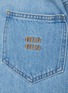  - MIU MIU - Raw Hem Boxy Denim Shirt