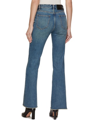 Back View - Click To Enlarge - MO&CO. - Front Slit Jeans