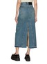 Back View - Click To Enlarge - MO&CO. - Washed Denim Maxi Skirt